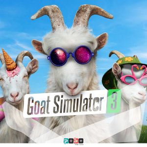 اکانت قانونی بازی goat simulator 3 (شبیه ساز بز 3) ظرفیت سه ( غیر اشتراکی )