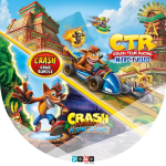 اکانت قانونی بازی باندل ( Crash bandicot trilogy + CTR ) ظرفیت2-PS5