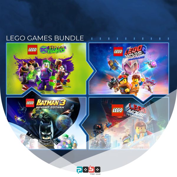 اکانت قانونی The Lego Bundle (Movie 1 & 2 and batman 3 & Dc Super Villians) ظرفیت3