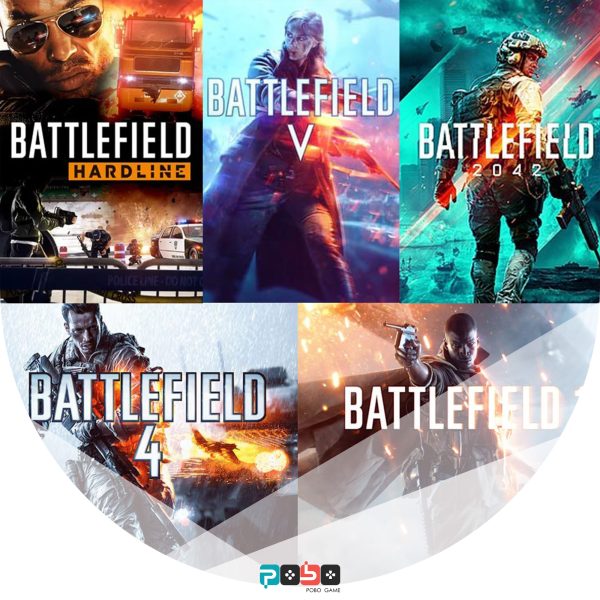 اکانت قانونی باندل بازی Battlefield (1,4,5,Hardline,2042) ظرفیت2-Ps5